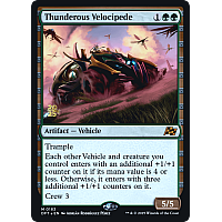 Thunderous Velocipede (Foil) (Prerelease)