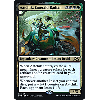 Aatchik, Emerald Radian (Foil) (Prerelease)