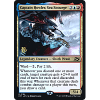 Captain Howler, Sea Scourge (Foil) (Prerelease)
