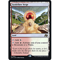 Sunbillow Verge (Foil) (Prerelease)