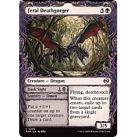 Feral Deathgorger // Dusk Sight (Foil) (Showcase)