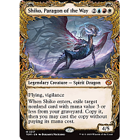 Shiko, Paragon of the Way (Foil) (Showcase)