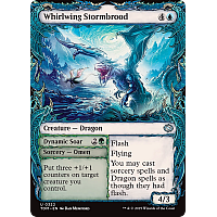 Whirlwing Stormbrood // Dynamic Soar (Foil) (Showcase)