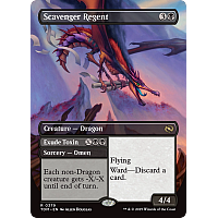 Scavenger Regent // Exude Toxin // Scavenger Regent (Foil) (Borderless)