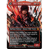 Clive, Ifrit's Dominant // Ifrit, Warden of Inferno (Borderless)