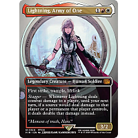 Lightning, Army of One (Foil) (Borderless)