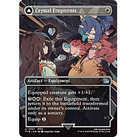 Crystal Fragments // Summon: Alexander (Foil) (Borderless)