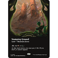 Stomping Ground (Foil) (Extended Art) (Borderless)