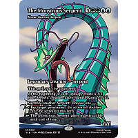 Koma, Cosmos Serpent (Foil) (Borderless)
