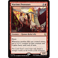 Wartime Protestors (Foil)