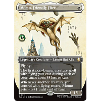Momo, Friendly Flier (Foil) (Borderless)