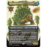 The Lion-Turtle (Borderless)