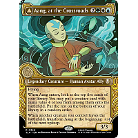 Aang, at the Crossroads // Aang, Destined Savior (Showcase) (Borderless)