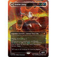Avatar Aang // Aang, Master of Elements (Foil) (Borderless)