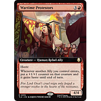 Wartime Protestors (Foil) (Extended Art)