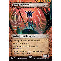 Hexing Squelcher (Foil) (Showcase) (Borderless)