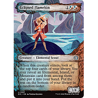 Eclipsed Flamekin (Foil) (Showcase) (Borderless)