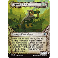 Eclipsed Kithkin (Foil) (Showcase) (Borderless)