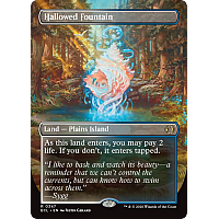 Hallowed Fountain // Hallowed Fountain (Foil) (Borderless)
