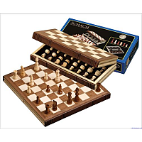 Chess cassette, field 32 mm, magnetic lock (2705)