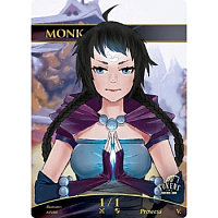 Tokens for MTG - Monk Token