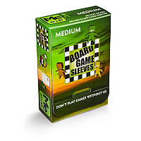 (57x89mm) Board Game Sleeves - Non-Glare: MEDIUM (50st)
