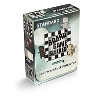 (63x88mm) Board Game Sleeves - Non-Glare: STANDARD 50 pack