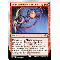 The Countdown Is at One