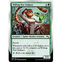 Willing Test Subject