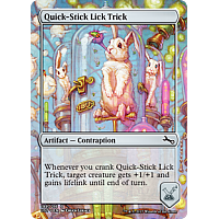 Quick-Stick Lick Trick