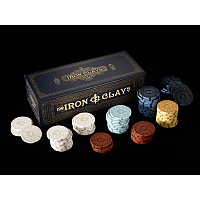 Iron Clays 100 - Gaming Counters for Board Games