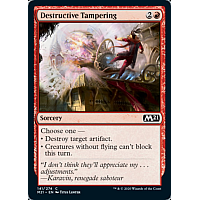 Destructive Tampering