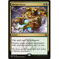 Abrupt Decay