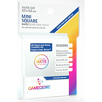 (53x53 mm) Gamegenic - Matte Mini Square Sleeves