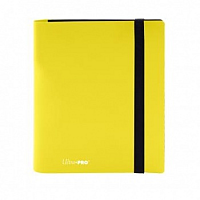 Ultra Pro - 4-Pocket PRO-Binder Eclipse - Lemon Yellow