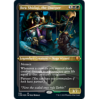 Ikra Shidiqi, the Usurper (Etched Foil)