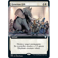 Generous Gift (Extended art) (Foil)