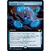 Multiple Choice (Extended Art)