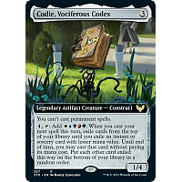 Codie, Vociferous Codex (Foil) (Extended Art)