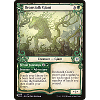 Beanstalk Giant // Fertile Footsteps (Foil) (Showcase)