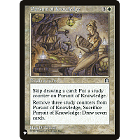 Pursuit of Knowledge