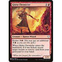 Ghitu Chronicler (Foil)