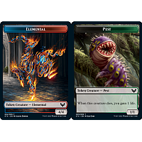 Elemental // Pest (Foil) [Token]