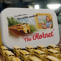 Deluxe Board Game Train Set Hornet