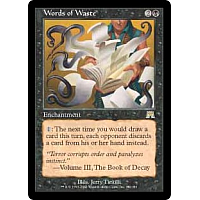 Words of Waste (Foil)