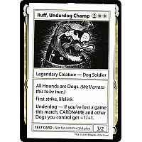 Ruff, Underdog Champ