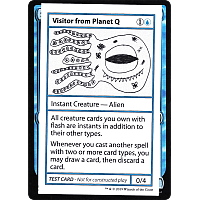 Visitor from Planet Q