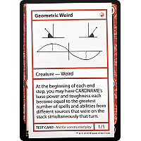 Geometric Weird