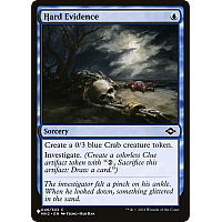 Hard Evidence (Foil)