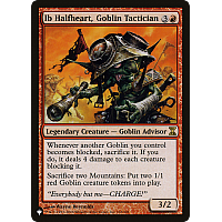 Ib Halfheart, Goblin Tactician